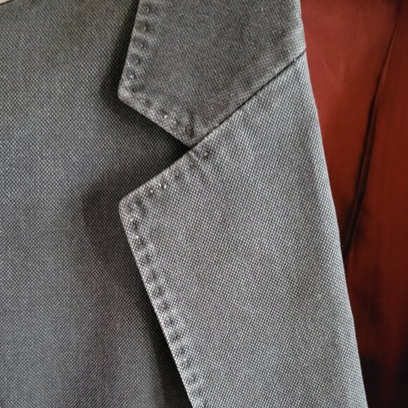 Kroon casual blazer 44L dark grey - Picture 4 of 6